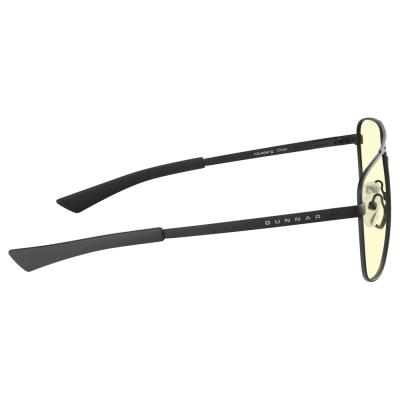 GUNNAR kancelářske/herní brýle  MUSTANG ONYX jantarová skla  BLF 65 GUNNAR focus