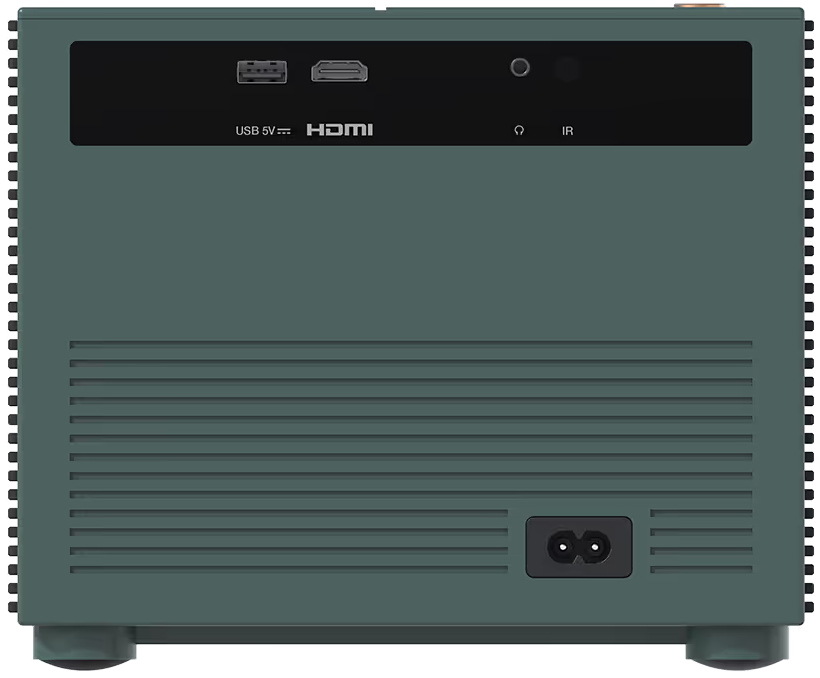 STRONG projektor MIRA 1/ LCD/ FHD (1920x1080)/ 300 ANSI lm/ USB 2.0/ HDMI/ BT/ Wi-Fi/ Repro/ Android 11/ šedo-zelený