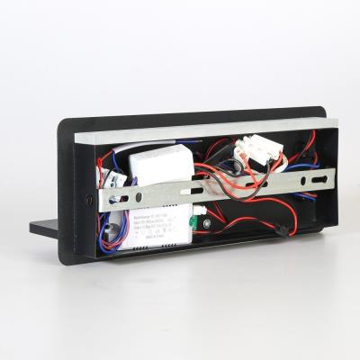 IMMAX LED Be PREPARE 4v1, bodové svítidlo s Qi nabíjením, USB, černé, varianta pravá