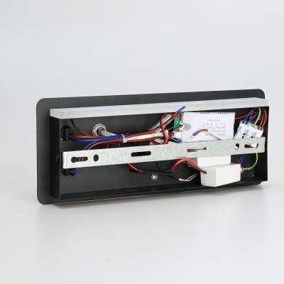 IMMAX LED Be PREPARE 4v1, bodové svítidlo s Qi nabíjením, USB, černá, varianta levá