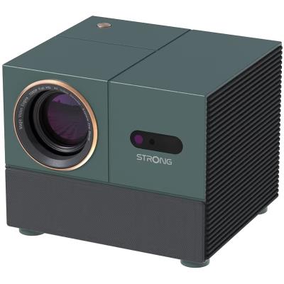 STRONG projektor MIRA 1/ LCD/ FHD (1920x1080)/ 300 ANSI lm/ USB 2.0/ HDMI/ BT/ Wi-Fi/ Repro/ Android 11/ šedo-zelený