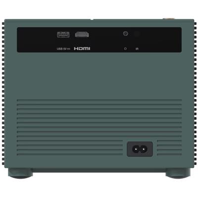 STRONG projektor MIRA 1/ LCD/ FHD (1920x1080)/ 300 ANSI lm/ USB 2.0/ HDMI/ BT/ Wi-Fi/ Repro/ Android 11/ šedo-zelený