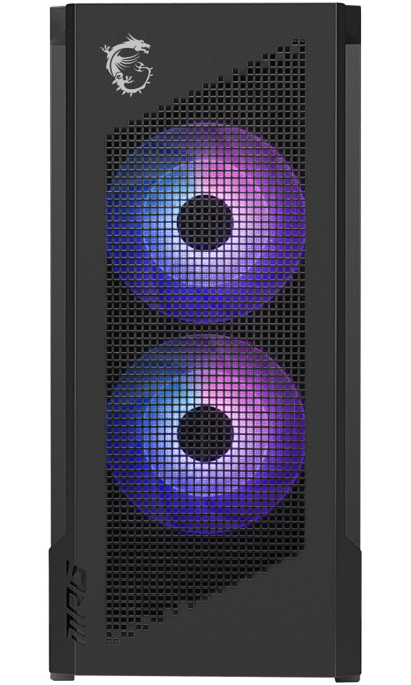 MSI skříň MPG VELOX 300R AIRFLOW PZ/ bez zdroje/ temperované sklo/ 2x 160mm fan/ 1x 120mm fan/ 2x USB/ 1x USB-C/ černá