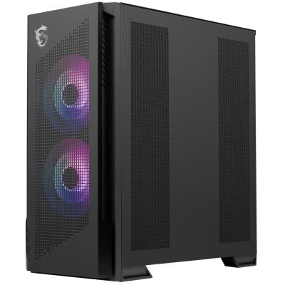 MSI skříň MPG VELOX 300R AIRFLOW PZ/ bez zdroje/ temperované sklo/ 2x 160mm fan/ 1x 120mm fan/ 2x USB/ 1x USB-C/ černá