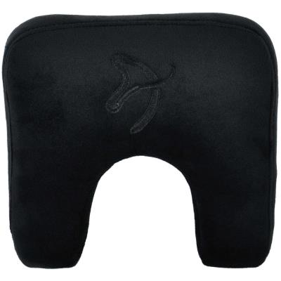 AROZZI Neck Pillow Velvet Black/ ergonomický polštář pod hlavu a krk/ sametově černý