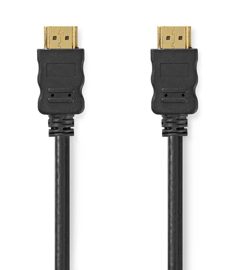 NEDIS High Speed HDMI 2.0 kabel s ethernetem/ 4K@60Hz/ zlacené konektory HDMI-HDMI/ černý/ bulk/ 7,5m