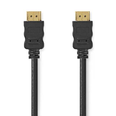 NEDIS High Speed HDMI 2.0 kabel s ethernetem/ 4K@60Hz/ zlacené konektory HDMI-HDMI/ černý/ bulk/ 15m