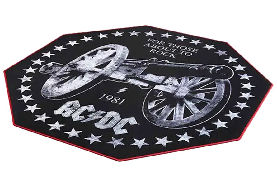 AC/DC ochranná podložka na podlahu pro herní židle