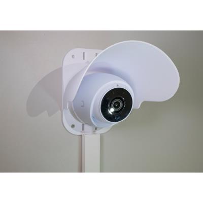 XtendLan Držák s krytem pro kameru UniFi G5 Turret Ultra a UniFi G6 Turret, plast odolný UV záření, venk. použití, bílý