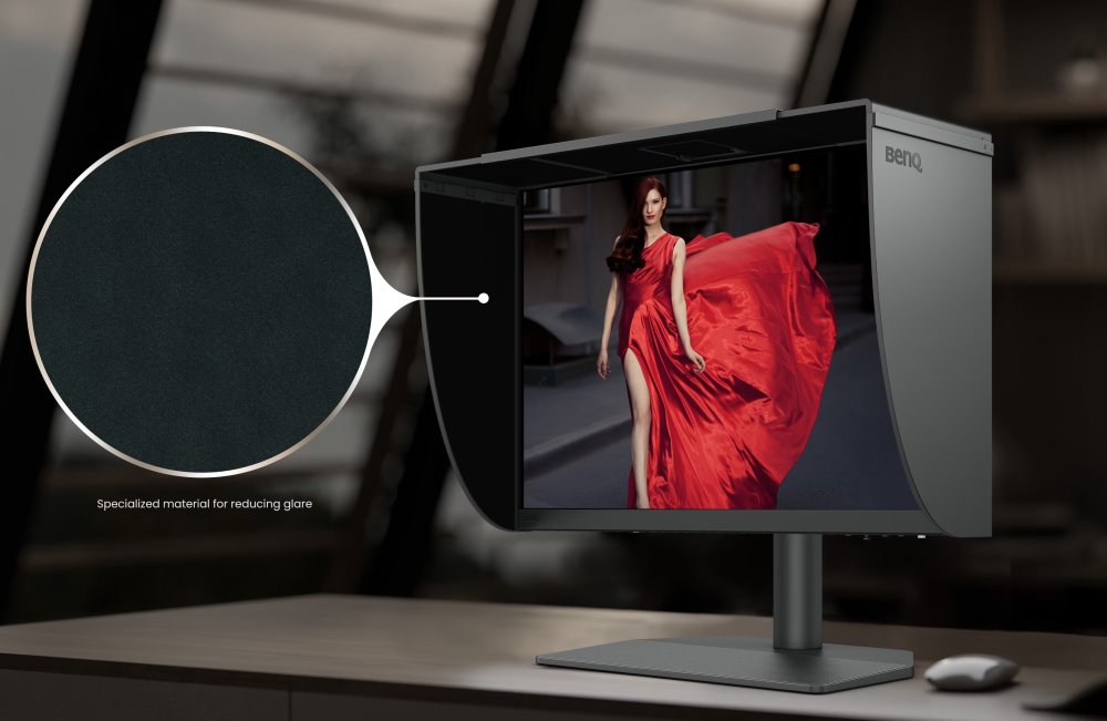 BENQ SH242 stínítko na monitory pro fotografy pro BenQ SW242Q