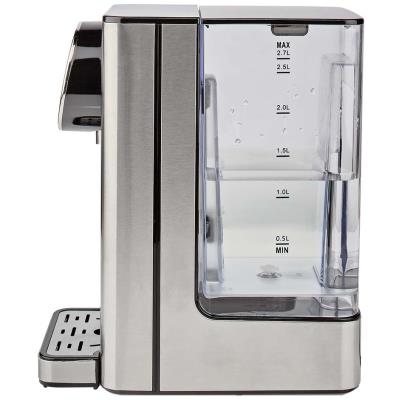 POŠKOZENÝ OBAL - NEDIS automat na horkou vodu/ objem 2,7 l/ display/ digitální/ černá (hliník)