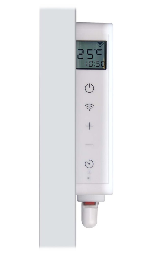 NEDIS Wi-Fi SmartLife Infračervený topný panel/ 350W/ nastavení teploty/ termostat/ IP44/ dálkové ovládání/ bílý