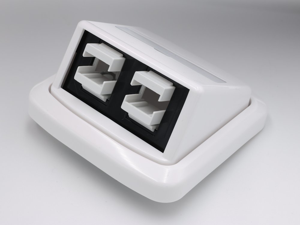 XtendLan zásuvka, pro 2x SC adaptér (bez optických adaptérů)