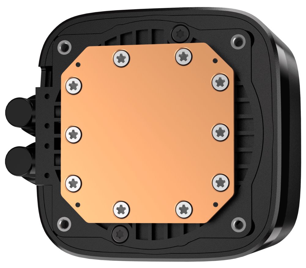 DEEPCOOL vodní chladič LD360 / 3x120 mm PWM ARGB fan / display / černý