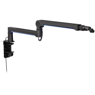 Endorfy rameno na mikrofon Broadcast Low Profile RGB Boom Arm / 360st. rotace / kulová hlava / LED osvětlení