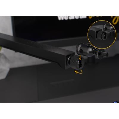 Endorfy rameno na mikrofon Broadcast Low Profile Boom Arm / 360st. rotace / kulová hlava / černý