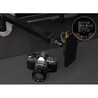 Endorfy rameno na mikrofon Broadcast Low Profile Boom Arm / 360st. rotace / kulová hlava / černý