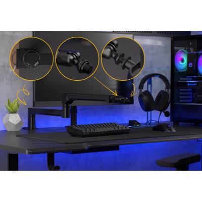 Endorfy rameno na mikrofon Broadcast Low Profile Boom Arm / 360st. rotace / kulová hlava / černý