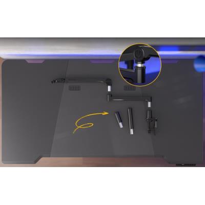 Endorfy rameno na mikrofon Broadcast Low Profile Boom Arm / 360st. rotace / kulová hlava / černý