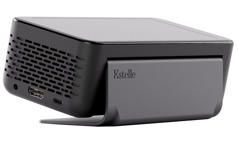 STRONG projektor ESTELLE ONE/ DLP/ FHD (1920x1080)/ 200 ANSI/ 4G LTE/ USB-C/ HDMI/ BT/ Wi-Fi/ Repro/ Android 12/ černý