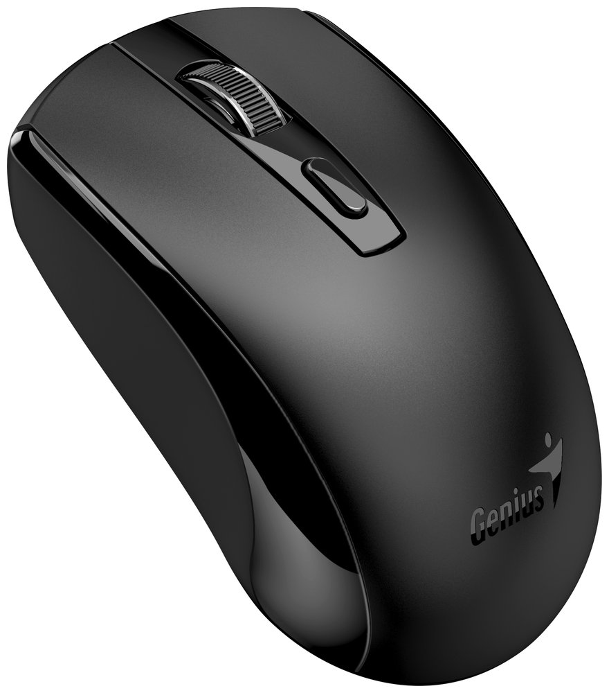 GENIUS ECO-8150 Black/ 1200 dpi/ bezdrátová/ dobíjecí/ Copilot/ 4tlačítková/ černá