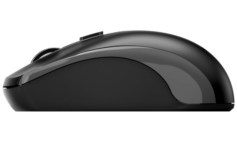 GENIUS ECO-8150 BlackGrey/ 1200 dpi/ bezdrátová/ dobíjecí/ Copilot/ 4tlačítková/ černošedá
