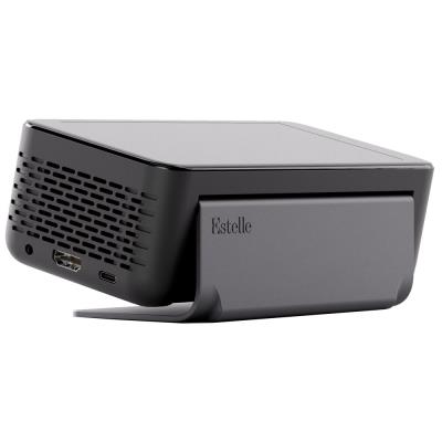 STRONG projektor ESTELLE ONE/ DLP/ FHD (1920x1080)/ 200 ANSI/ 4G LTE/ USB-C/ HDMI/ BT/ Wi-Fi/ Repro/ Android 12/ černý