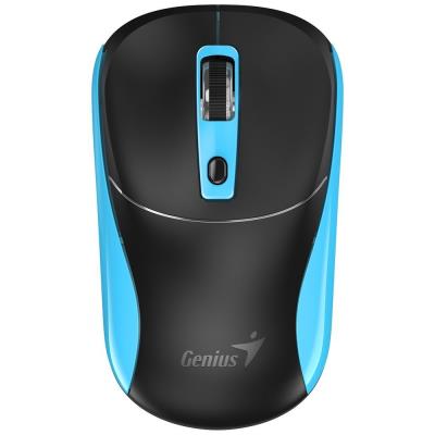 GENIUS NX-7123 BlackBlue/ 1200 dpi/ bezdrátová/ Copilot/ 4tlačítková/ černomodrá