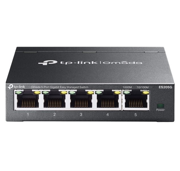 TP-Link ES205G, Omada 5-Port Gigabit Easy Managed Switch, 5x GLAN