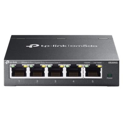 TP-Link ES205G, Omada 5-Port Gigabit Easy Managed Switch, 5x GLAN