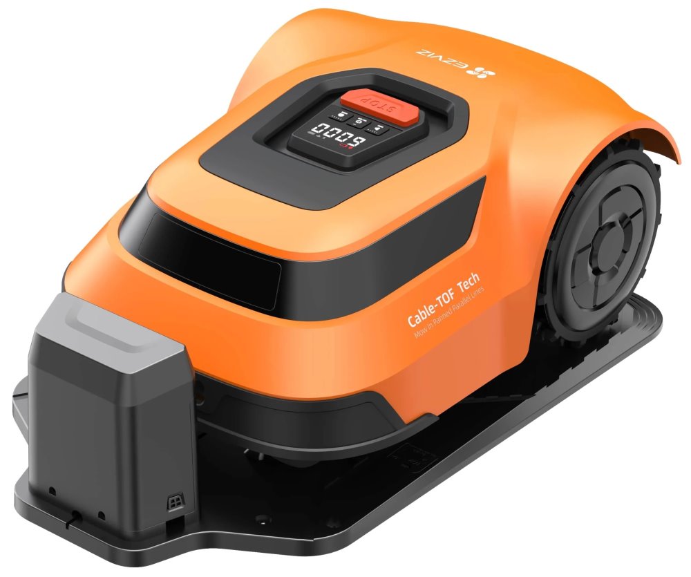 EZVIZ chytrá sekačka RM600/ plocha až 600 m2/ C-TOF/ IPX6/ 606 x 420 x 258 mm/ oranžová