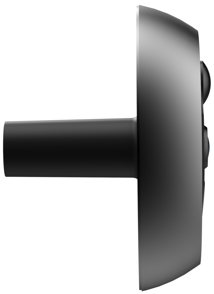 EZVIZ chytré dveřní kukátko s kamerou HP4/ Wi-Fi/ 2K/ 4,3" monitor/ napájení ze sítě a baterie/ 4600 mAh/ šedé