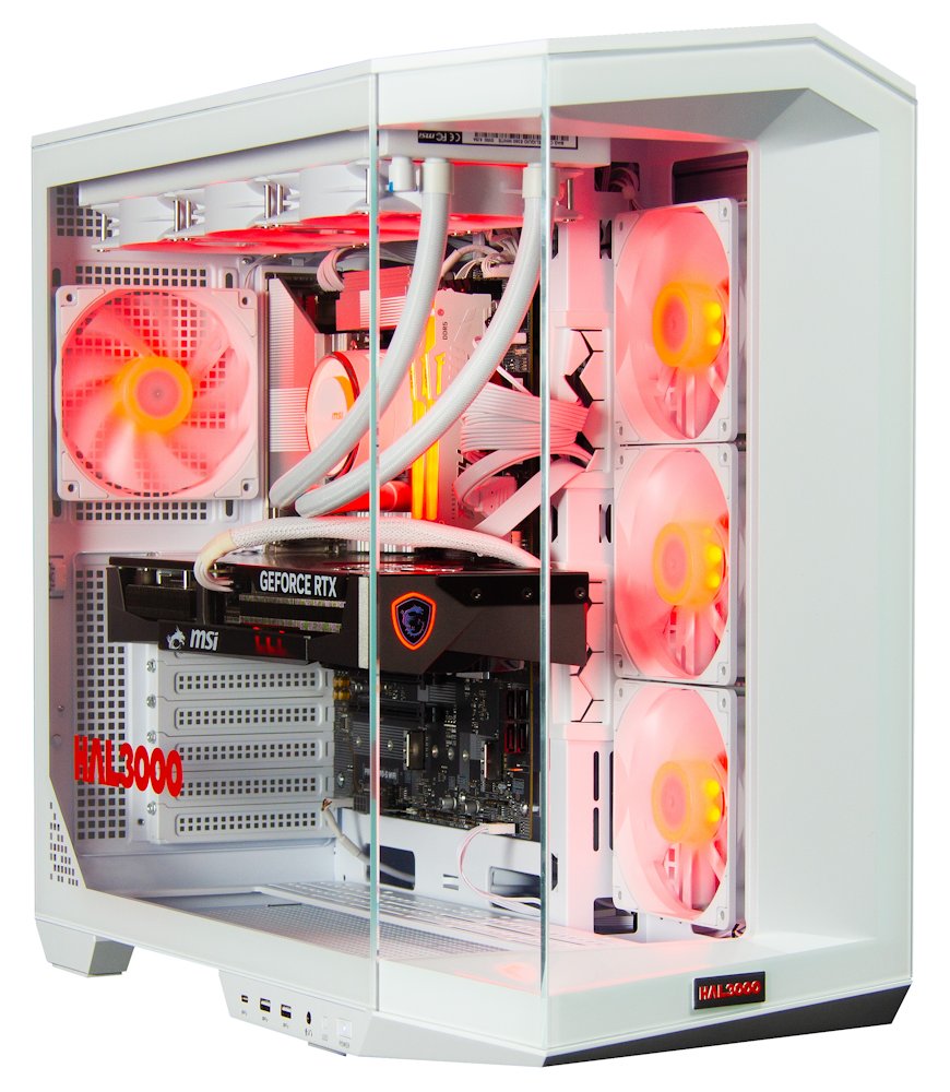 HAL3000 Master Gamer Ultimate-K White / Intel Core Ultra 7 265KF/ 32GB DDR5/ RTX 5080/ 2TB PCIe4 SSD/ WiFi/ W11