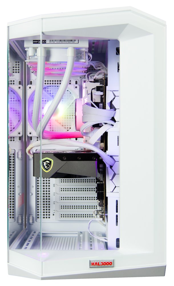 HAL3000 Master Gamer Ultimate-K White / Intel Core Ultra 7 265KF/ 32GB DDR5/ RTX 5080/ 2TB PCIe4 SSD/ WiFi/ W11