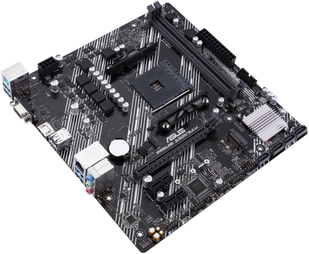 ASUS PRIME A520M-K / A520 / AM4 / 2x DIMM / M.2 / D-Sub / HDMI / mATX