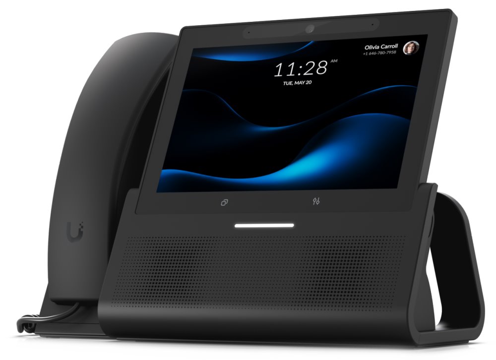 Ubiquiti UniFi Phone G3 Touch Enterprise - IP telefon, 7" dotykový displej, 5Mpx kamera, Wi-Fi, Bluetooth, PoE+