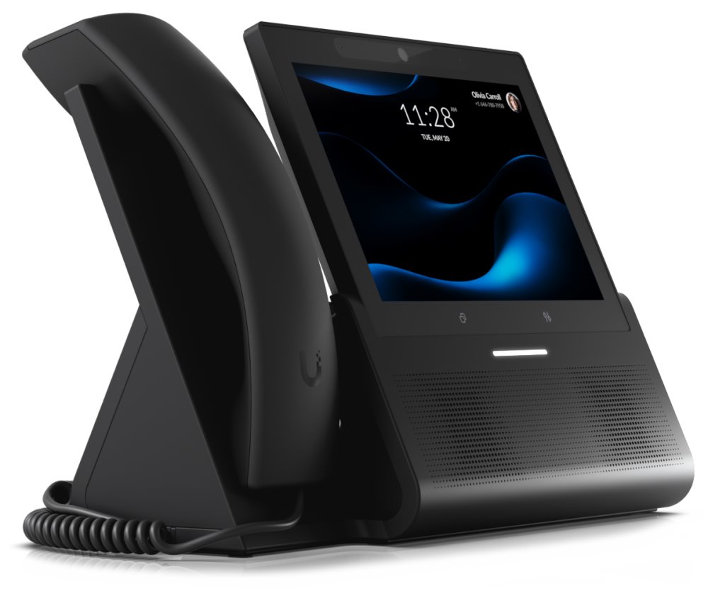 Ubiquiti UniFi Phone G3 Touch Enterprise - IP telefon, 7" dotykový displej, 5Mpx kamera, Wi-Fi, Bluetooth, PoE+