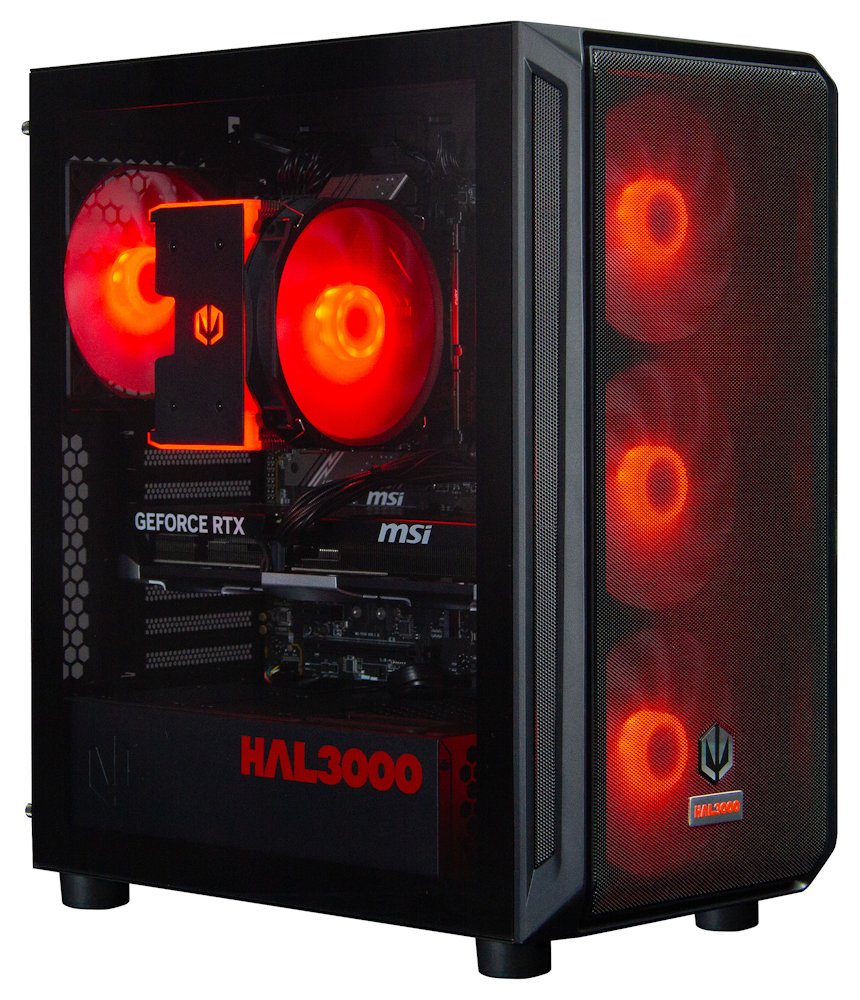 HAL3000 Alfa Gamer Pro Ti / AMD Ryzen 7 7800X3D/ 32GB DDR5/ RTX 5070 Ti/ 2TB PCIe4 SSD/ WiFi/ W11