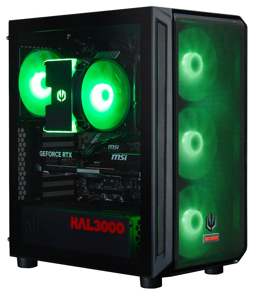 HAL3000 Alfa Gamer Pro Ti / AMD Ryzen 7 7800X3D/ 32GB DDR5/ RTX 5070 Ti/ 2TB PCIe4 SSD/ WiFi/ W11