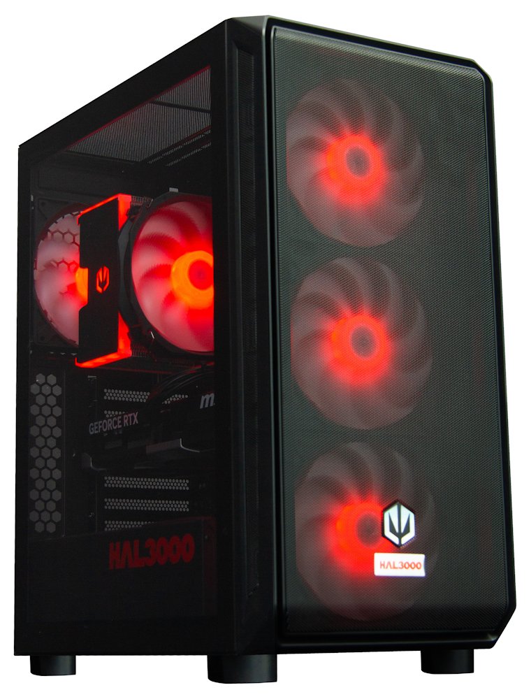 HAL3000 Alfa Gamer Pro Ti / AMD Ryzen 7 7800X3D/ 32GB DDR5/ RTX 5070 Ti/ 2TB PCIe4 SSD/ WiFi/ W11