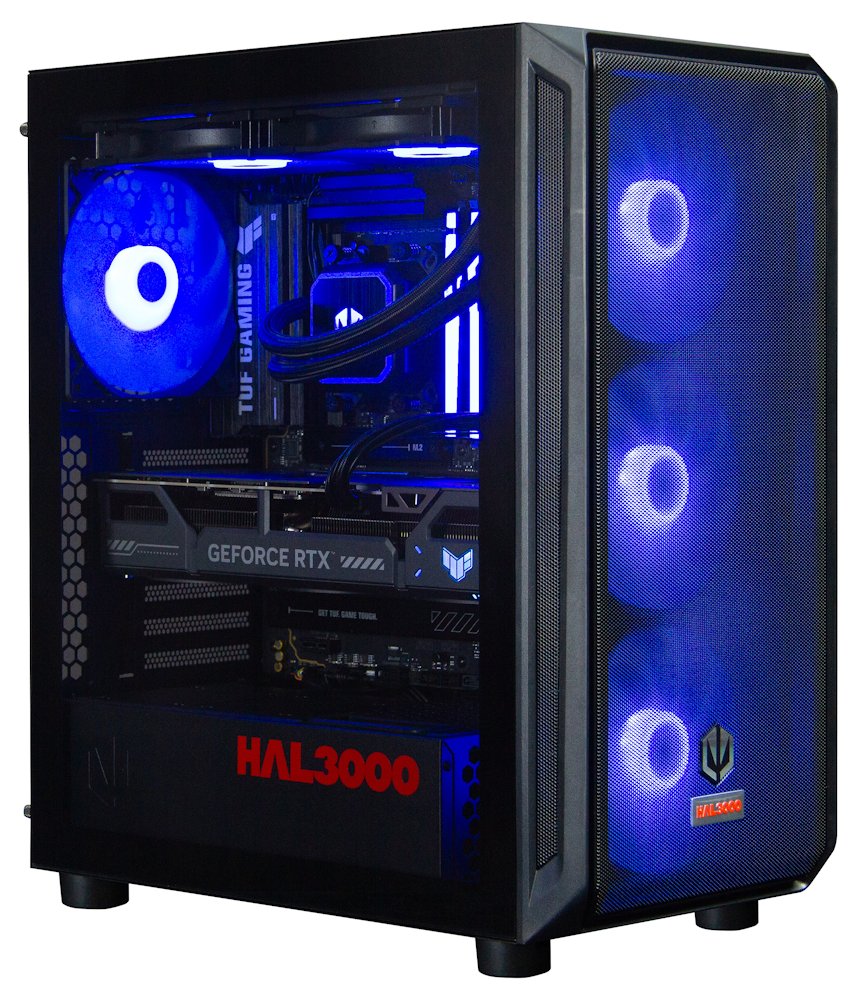 HAL3000 Alfa Gamer Elite Ti / AMD Ryzen 7 9800X3D/ 32GB DDR5/ RTX 5070 Ti/ 2TB PCIe4 SSD/ WiFi/ W11