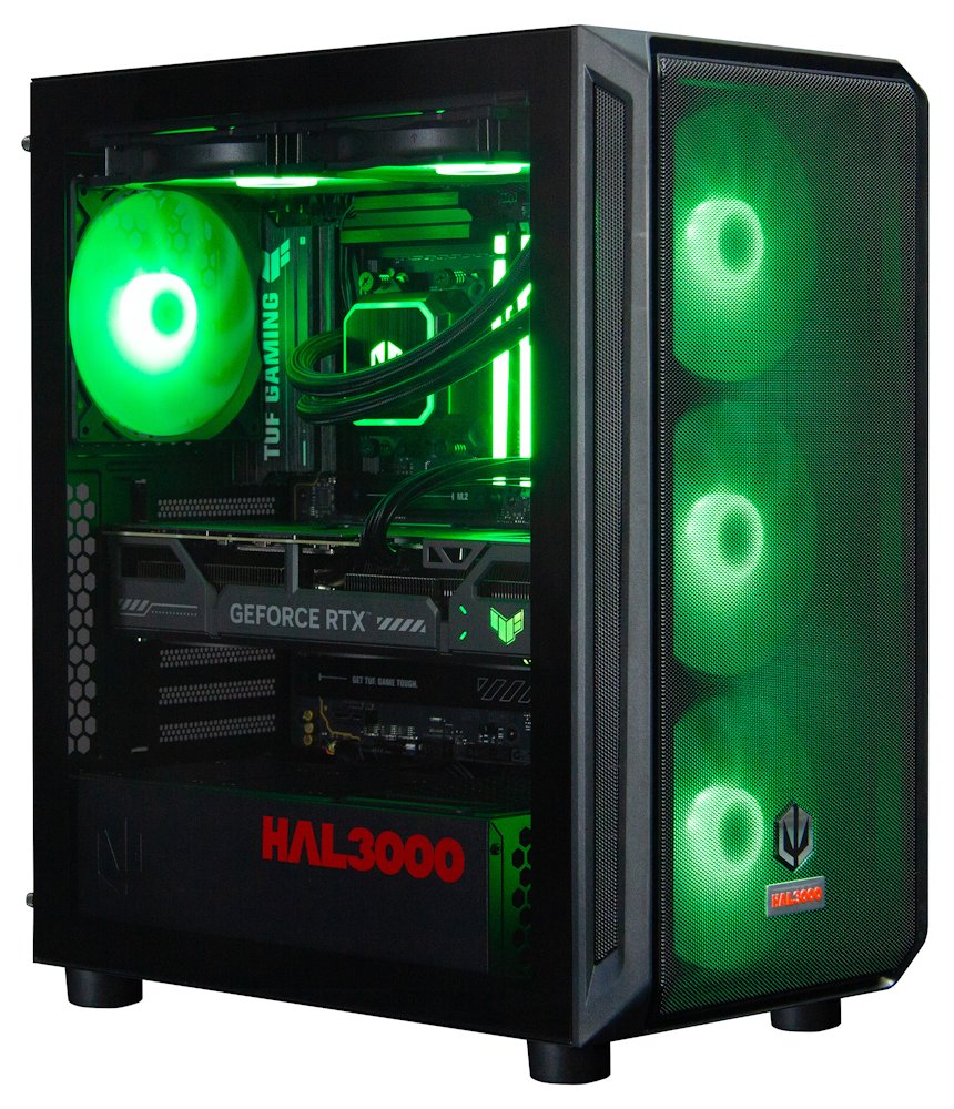 HAL3000 Alfa Gamer Elite Ti / AMD Ryzen 7 9800X3D/ 32GB DDR5/ RTX 5070 Ti/ 2TB PCIe4 SSD/ WiFi/ W11