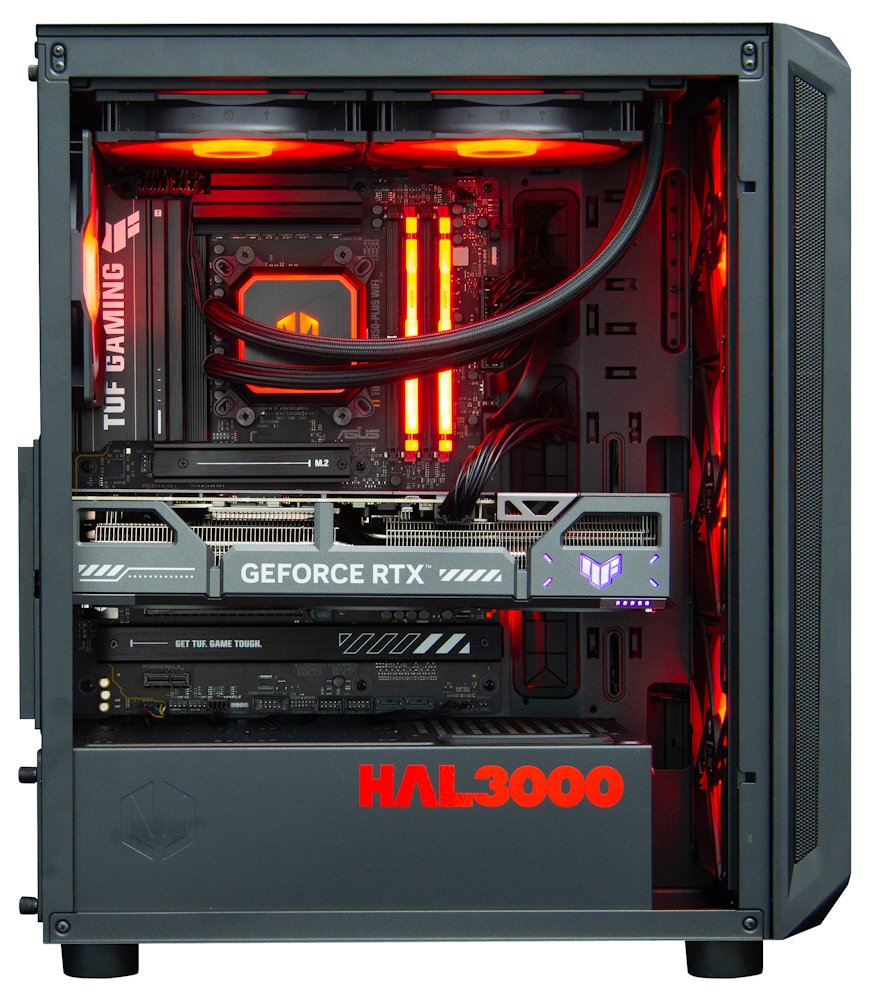 HAL3000 Alfa Gamer Elite Ti / AMD Ryzen 7 9800X3D/ 32GB DDR5/ RTX 5070 Ti/ 2TB PCIe4 SSD/ WiFi/ W11