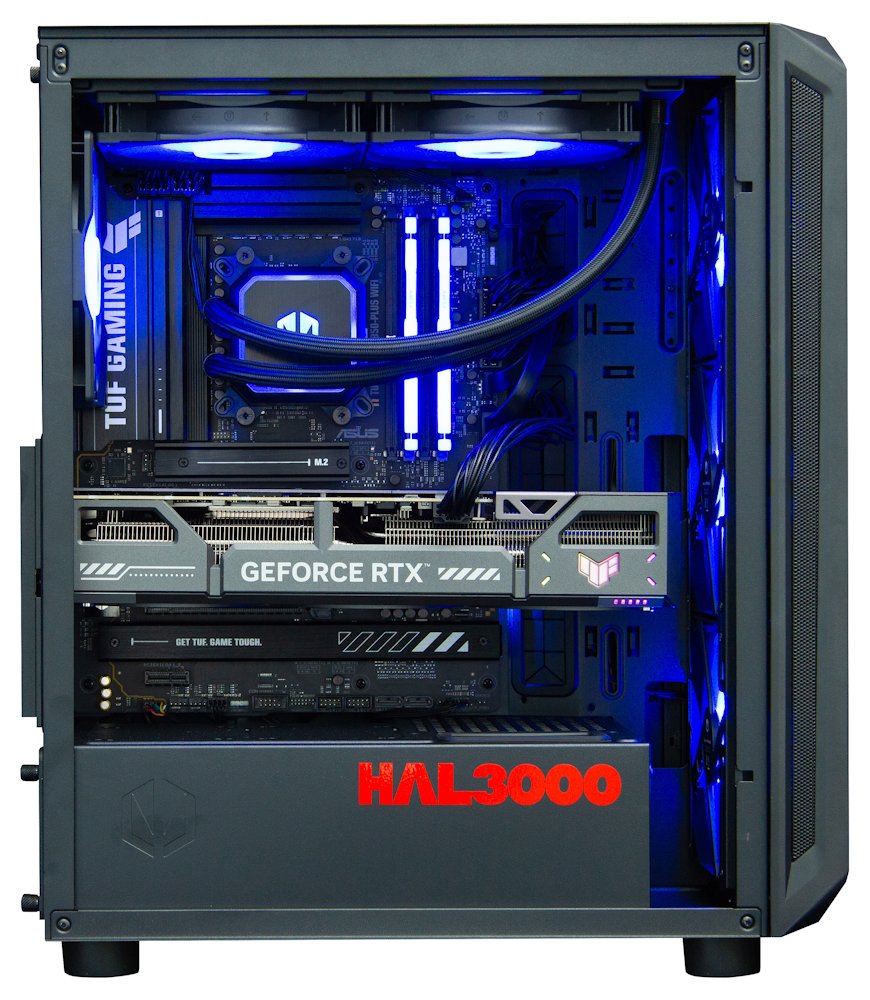 HAL3000 Alfa Gamer Elite Ti / AMD Ryzen 7 9800X3D/ 32GB DDR5/ RTX 5070 Ti/ 2TB PCIe4 SSD/ WiFi/ W11