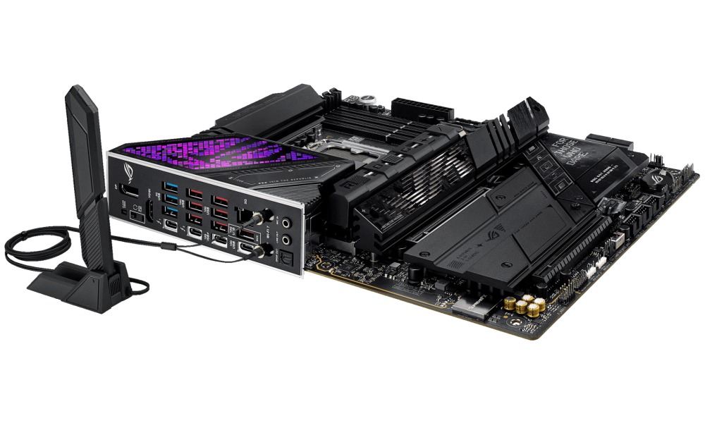 ASUS ROG STRIX Z890-E GAMING WIFI / Z890 / LGA1851 / 4x DDR5 / 7x M.2 / DP / HDMI / Wi-Fi / ATX