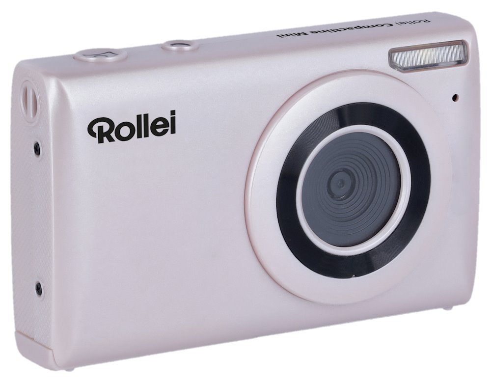 Rollei Compactline Mini/ 64 MPix/ 18x digital zoom/ 2,8 LCD/ 4K video/ Růžový