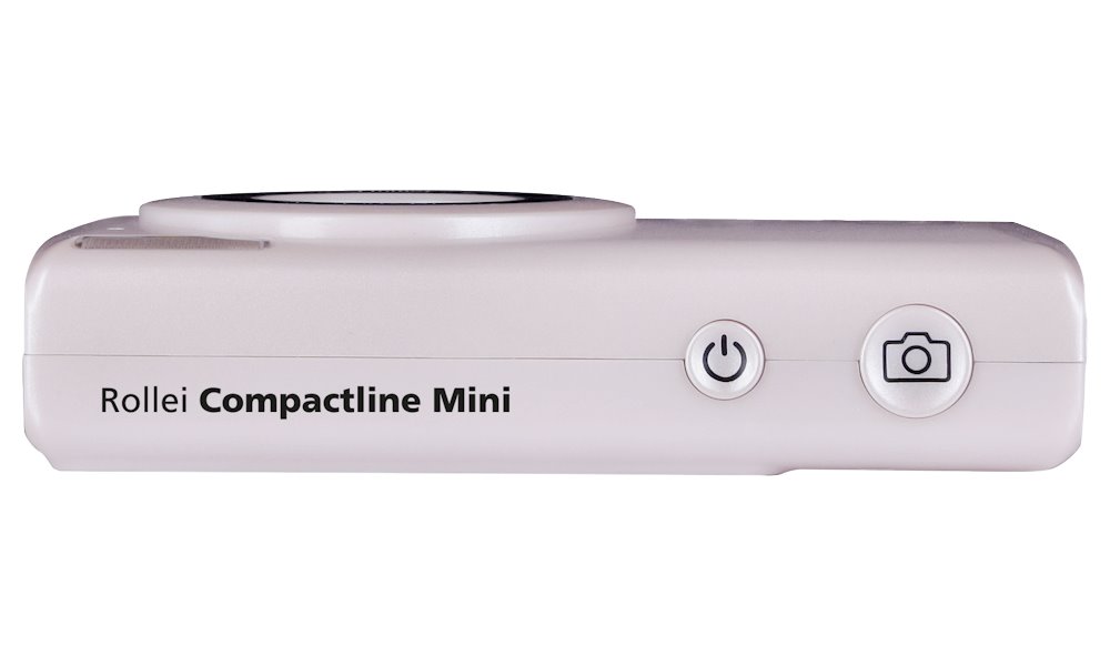 Rollei Compactline Mini/ 64 MPix/ 18x digital zoom/ 2,8 LCD/ 4K video/ Růžový