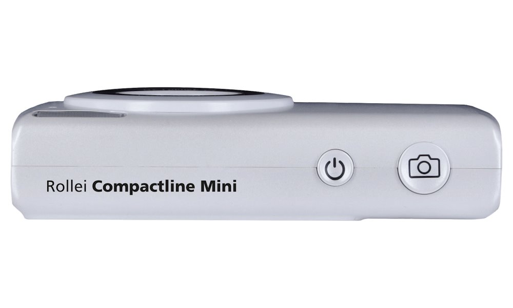 Rollei Compactline Mini/ 64 MPix/ 18x digital zoom/ 2,8 LCD/ 4K video/ Bílý