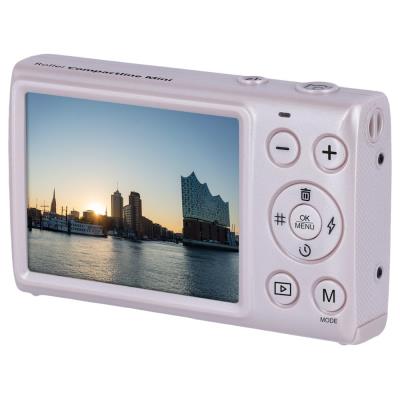Rollei Compactline Mini/ 64 MPix/ 18x digital zoom/ 2,8 LCD/ 4K video/ Růžový