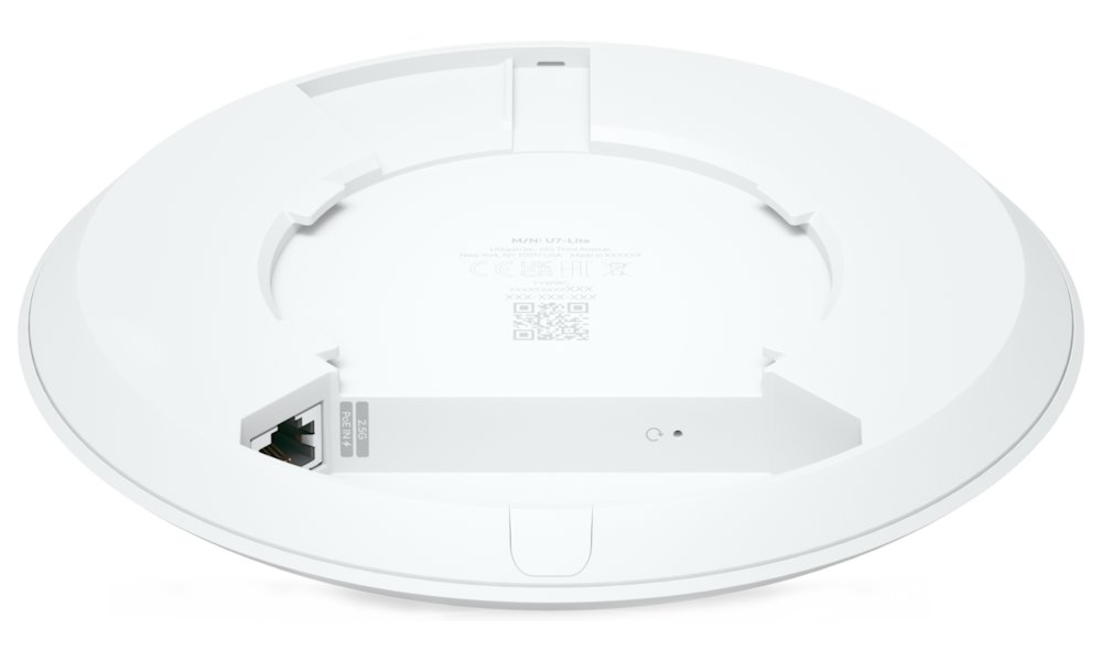 Ubiquiti UniFi U7 Lite - Wi-Fi 7 AP, 2.4/5GHz, až 5 Gbps, 1x 2.5GbE, PoE (bez PoE injektoru)